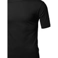 thumbnail image 3 of FashionOutfit Men's Basic Solid Various Color Crew Neck Short Sleeves Tee, 3 of 3