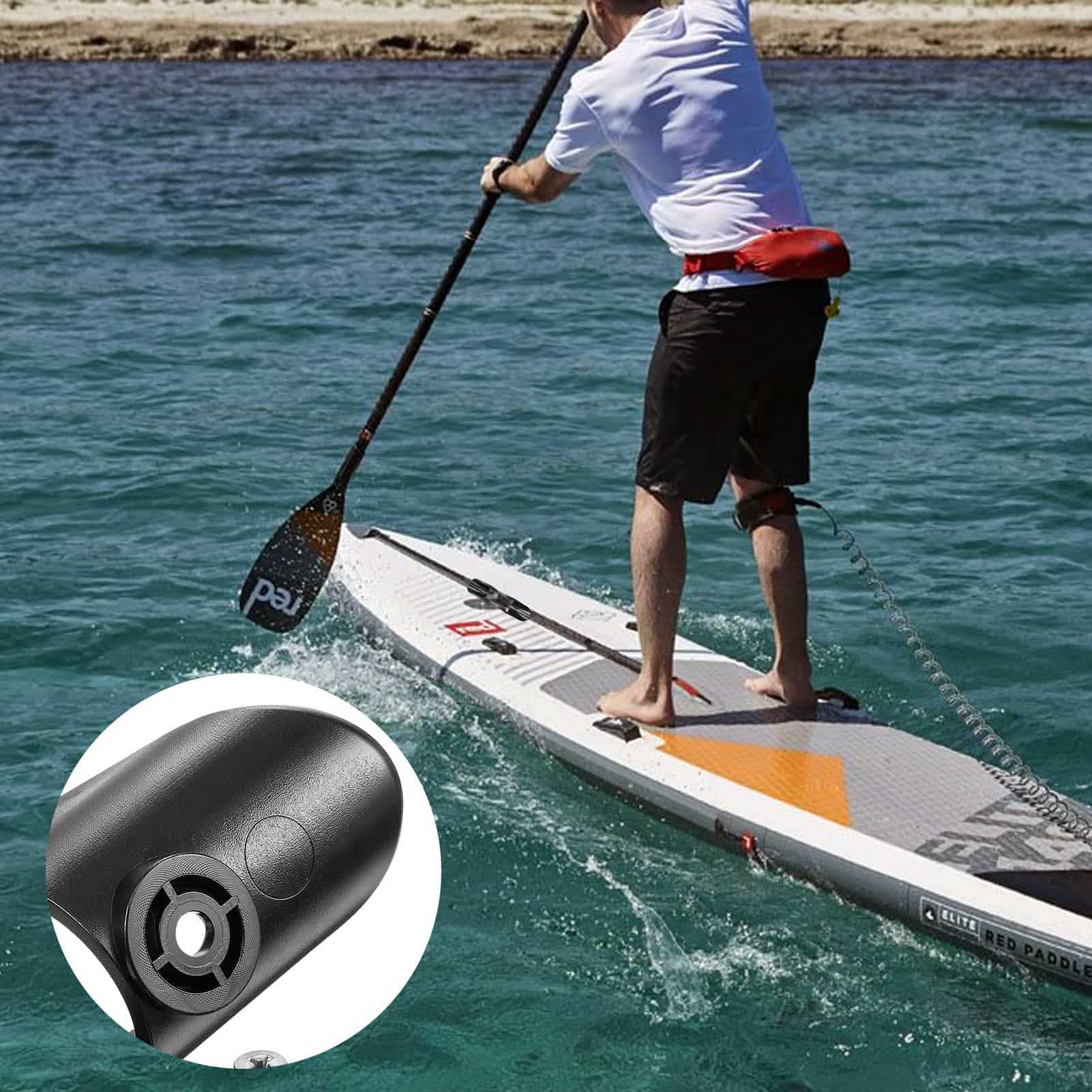 Buy Younar Kayak Paddle Clip with Hardware Universal Kayak Paddle