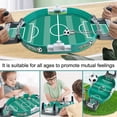 thumbnail image 4 of Mesa de fútbol para fiesta familiar, juego de mesa de fútbol, juguetes interactivos de escritorio, deporte para niños, juego portátil al aire libre, regalo, 4 of 5