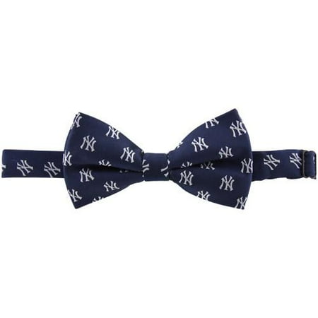 Henry New York Tie - New York Yankees Men's Repeat Bow Tie - Navy - No Size