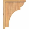 thumbnail image 3 of 5 1/2"W x 14"D x 18"H Yorktown Smooth Corbel w/Backplate, Western Red Cedar, 3 of 9