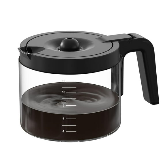 Jarra de café de vidrio de repuesto para 12 tazas para Keurig K-Duo 5100