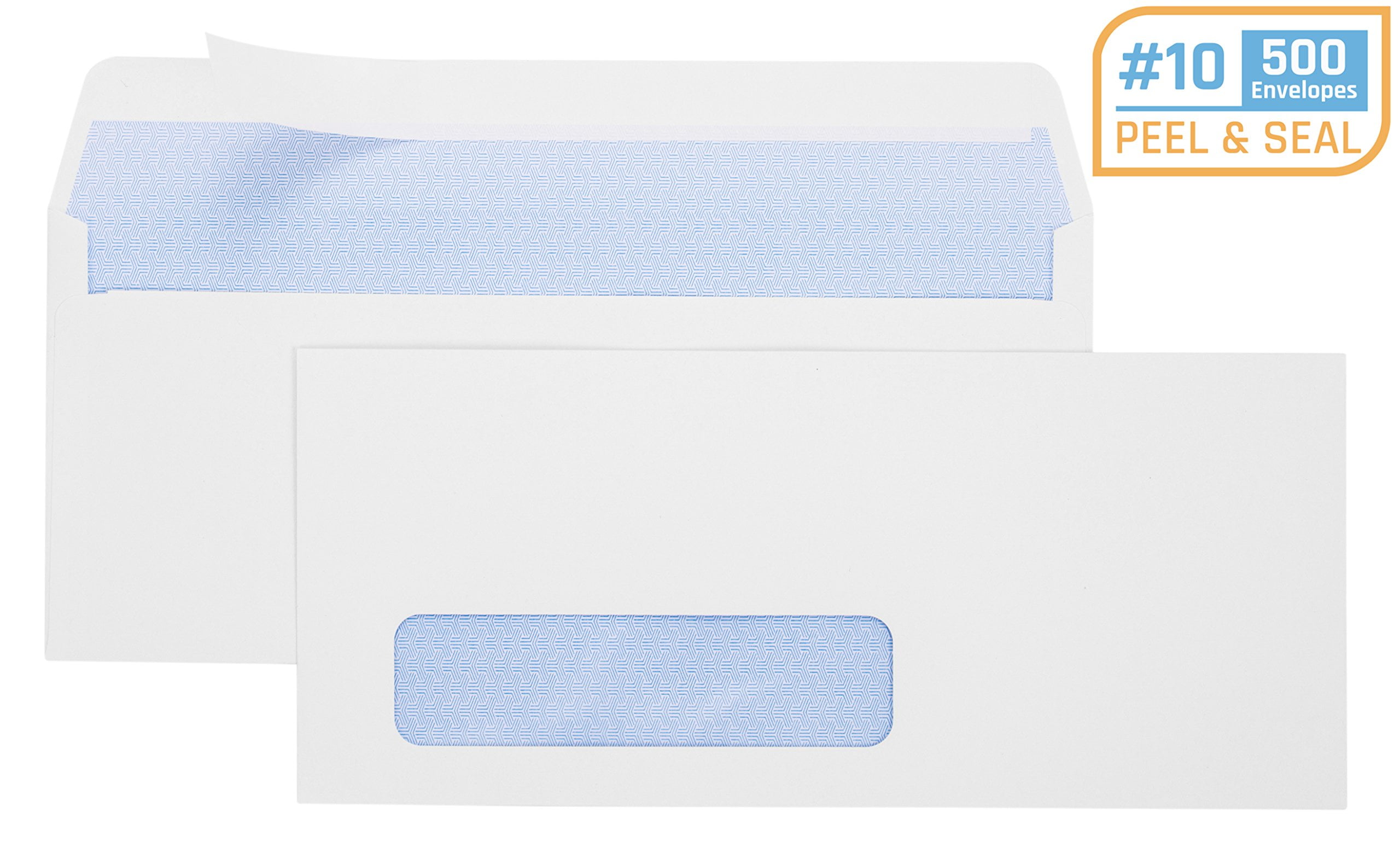 Details about   Peel and Self-Seal White Letter Mailing Envelopes Security 4-1/8 x 9-1/2 No #10