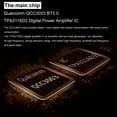 thumbnail image 2 of KGUSS BL50 PRO Bluetooth 5.0 Amplifier TPA3116D2 Stereo Audio Receiver Mini Hi-Fi Class D Integrated Amp 2.0 CH for Home Speakers 50W x 2 with Bass and Treble Control (with Power Supply, Sliver), 2 of 9