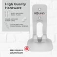 thumbnail image 2 of Soporte de pared Sound Bass ONE, paquete doble, blanco, 2 of 9