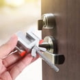 thumbnail image 4 of HOMEMAXS Portable Door Lock 1 Set Hotel Door Security Lock for Home and Outdoor Use, 4 of 8