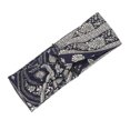 thumbnail image 1 of Diademas HUOGUO de estilo coreano con estampado floral elástico para mujer, 1 of 2