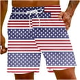thumbnail image 1 of Jgppe Swim Trunks for Mens Plus Size Multicolor Printed Quick Dry Stretch Low Waist Summer Beach Shorts, 1 of 5