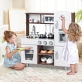 thumbnail image 2 of Costway Kids Kitchen Playset Pretend Play Kitchen Toy with Realistic Sounds & Lights, 2 of 10