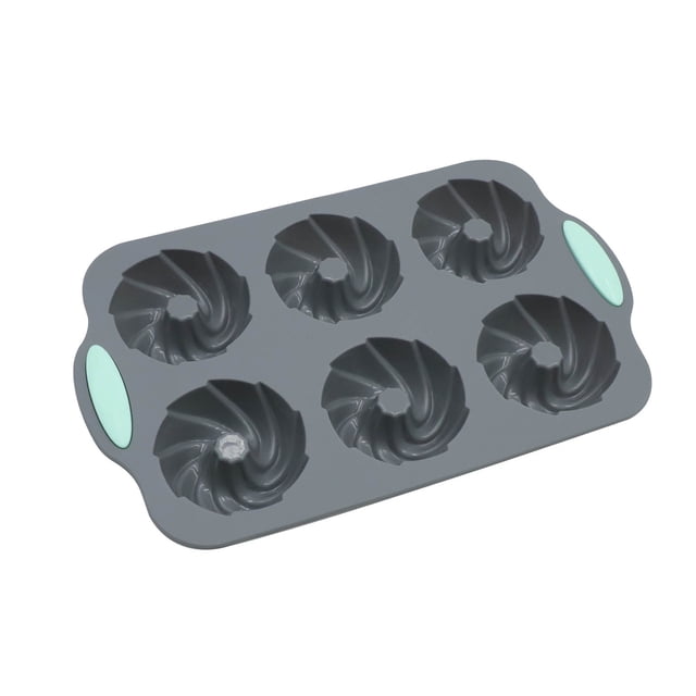 Inteprter Molde para hornear de gel de sílice y bandeja de hielo de silicona para bricolaje, con limpieza rápida y estructura flexible para Herramientas y accesorios para hornear tipo+3