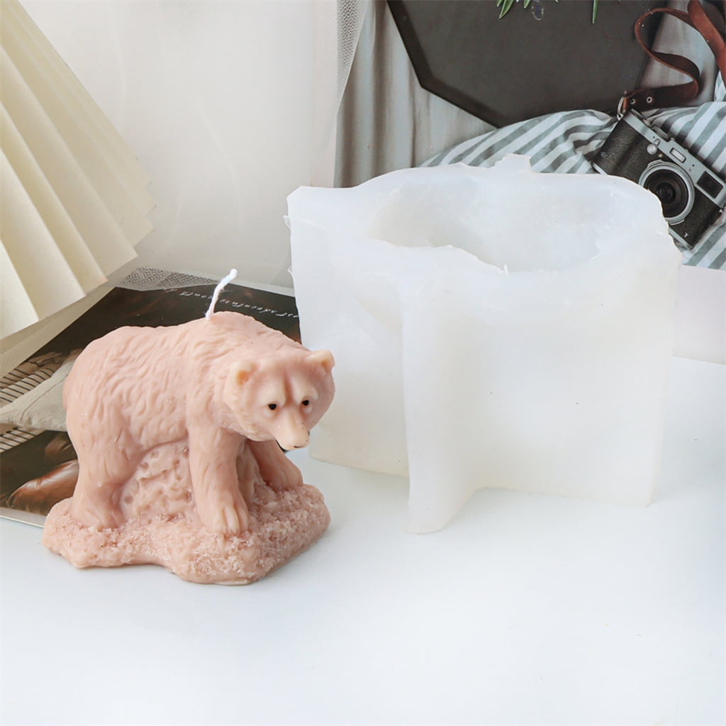 Geemin Statue Moulds Silicone Candle Molds Crafts Mold Cute Shape Handmade Craft Mold Silicone Ornament Molds for Statue