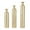 Gold Tall Distressed Metallic Abstract Round S/3 34", 29", 25"H, variant on DecMode 34", 29", 25"H Tall Distressed Metallic Gold Metal Vase with Growing Vine Pattern, Set of 3