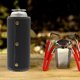 thumbnail image 1 of Funda de cuero para botella de Gas, bolsa con soporte para tanque de propano para acampar al aire libre (negro) Likrtyny Para estrenar, 1 of 7