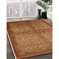 thumbnail image 2 of Ahgly Company Indoor Round Mid-Century Modern Red Oriental Area Rugs, 8' Round, 2 of 6