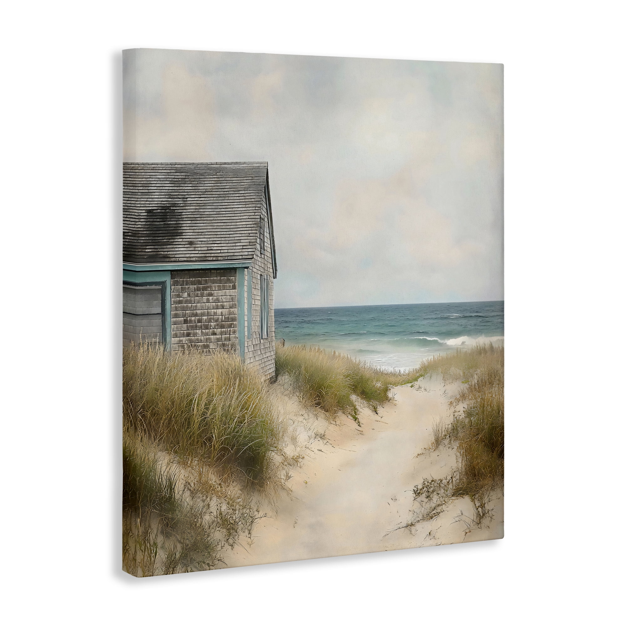 Stupell Industries Oceanfront Cottage on Dune Path Canvas Wall Art, design by Creative Studio