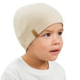 thumbnail image 2 of JAN & JUL Baby Toddler Kids Thermal Beanie Cap for Boys and Girls (L: 2-5 Years, Oatmeal), 2 of 6