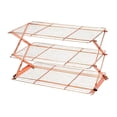 thumbnail image 1 of veasfak Cooling Rack Baking Easy Clean Folding Wire Rack for Cupcakes Picnic Outdoor 3 Tier, 1 of 9