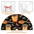 thumbnail image 6 of Kll 30" Christmas Tree Skirt Bee And Honey Xmas Tree Skirts Mat For New Year Xmas Holiday Party Indoor Outdoor Home Decoration, 6 of 9