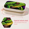 thumbnail image 5 of Frog Velvet Portable Jewelry Box with Removable Compartment - Necklace, Earring, and Travel Organizer - Gift, 5 of 7