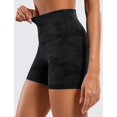 thumbnail image 5 of Shorts CRZ YOGA Butterluxe tiro alto 10 cm camuflado gris oscuro L, 5 of 5