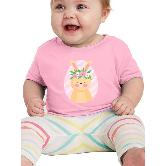 Cute Easter Bunny Garland T-Shirt Infant -Image by Shutterstock,  6 Months