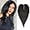 Near Black, variant on Lotfon Real Human Hair Toppers for Women with Thinning Hair Hair Loss Cover Gray Hair (Near Black)