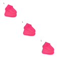 thumbnail image 4 of Monstrate Cubierta de zapatos Protector de zapatos impermeable de silicona Cubrezapatos antideslizantes resistentes al desgaste, rosa, L Rosado L 3Conjunto, 4 of 6
