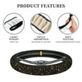 thumbnail image 4 of Balery Casino Fundas elásticas antideslizantes para volante, funda protectora universal para hombre y mujer, 15 pulgadas, accesorios para coche., 4 of 6