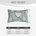 thumbnail image 6 of Balery Hand Drawn Chickens Bedding Queen Pillow Cases - Envelope Closure - Soft Brushed Microfiber Fabric - Shrinkage and Fade Resistant Pillow Cases-20"x30", 6 of 9