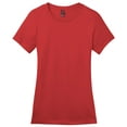 thumbnail image 5 of District Made Ladies Perfect Weight Crew Tee-S (Classic Red), 5 of 6