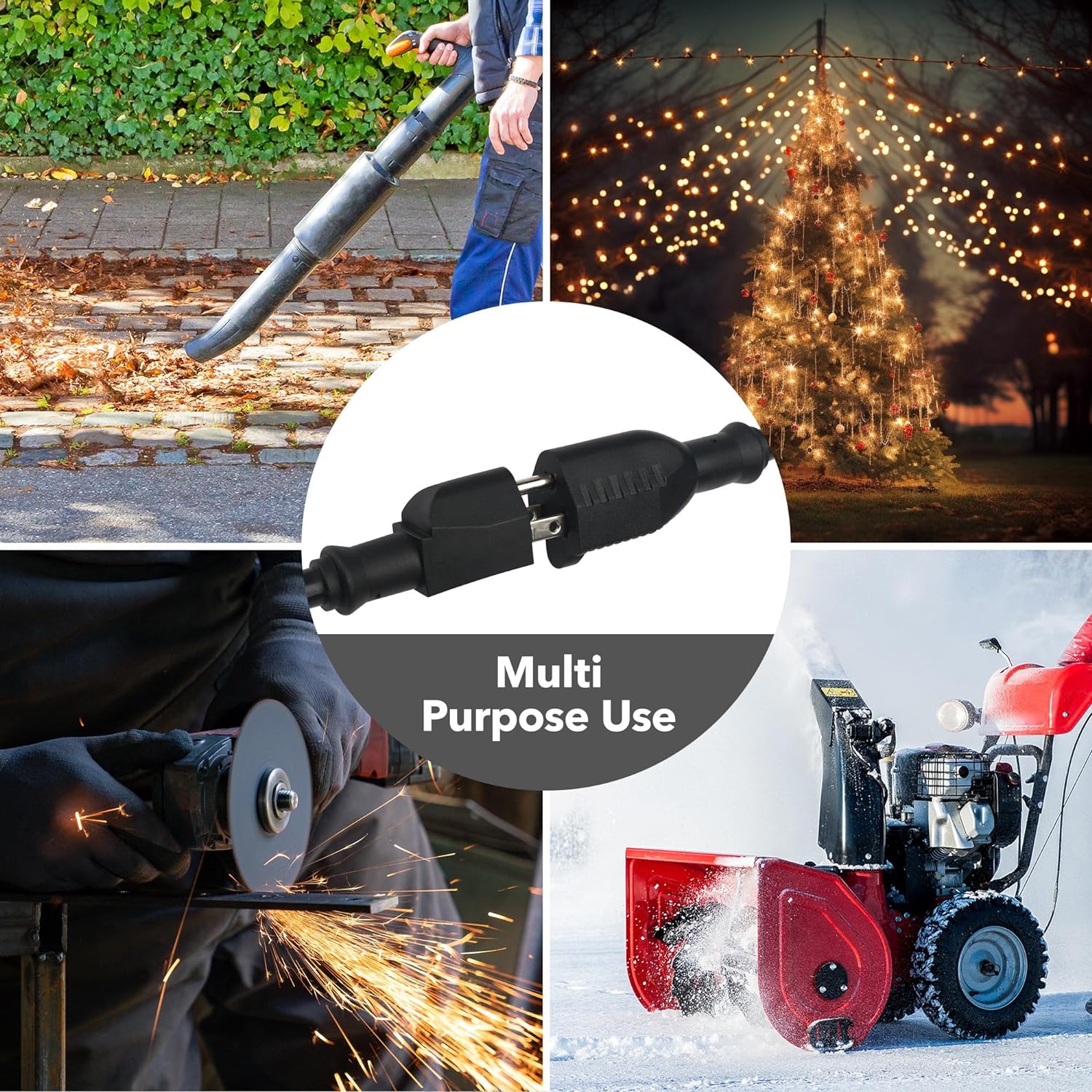 BN-LINK 15 Ft Outdoor Heavy Duty Extension Cord photo 7