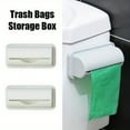thumbnail image 2 of 2PCS Wall Mount Trash Bags Storage Box Garbage Bag Dispenser for Kitchen Bathroom Plastic Bags Container Organizer Grocery Bag Holder, 2 of 6