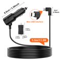 thumbnail image 3 of Cargador de coche Range Tour Dash Camera Mini USB/micro USB de 3,5 m, 3 of 9