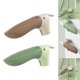 thumbnail image 2 of 2 manijas con formas lindas para topes de puerta, cubiertas protectoras para perillas de puertas de baño y oficina marrón verde, 2 of 9
