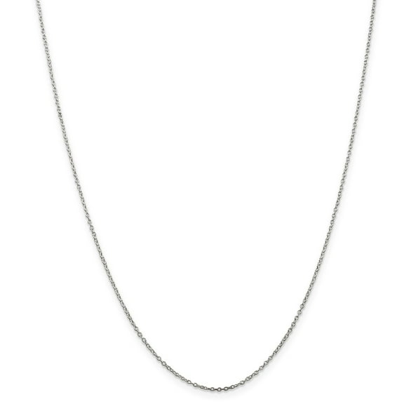 925 Sterling Silver 1mm Cable Chain; 26 inch; Lobster Clasp; for Adults and Teens; for Women and Men