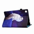 thumbnail image 2 of Dteck Samsung Galaxy Tab A7 Lite Case SM-T220 SM-T225, Shockproof Silicone PU Leather Wallet Case for Samsung Tab A7 Lite (2021) SM-T220/ T225, Cat, 2 of 10
