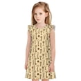 thumbnail image 1 of Vsdgher Chemises de Nuit Vintage pour Filles Manches Courtes à Volants Robe de Nuit Pyjama pour Fête Pyjama-TG, 1 of 6