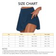thumbnail image 5 of Falda de mujer con pantalones cortos, falda de mujer con pantalones cortos Falda deportiva de mujer con pantalones cortos Falda de tenis de mujer Rendimiento inigualable, 5 of 5