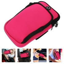 Soimiss Rosy Running Phone Holder Armband with Adjustable Strap for Workout Storage