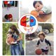 thumbnail image 2 of Aro de baloncesto colgante para niños, aro de baloncesto colgante para niños, aro de baloncesto inflable, juguete deportivo para niños en interiores y exteriores., 2 of 6