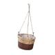 thumbnail image 4 of Macetas de paja tejida para almacenamiento, cesta colgante para plantas, práctica maceta tejida para flores Marrón, 4 of 9