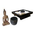 thumbnail image 4 of Garden, Feng Shui Ornamento Estatuilla de soporte de incienso para decoración de escritorio de escritorio, 4 of 7