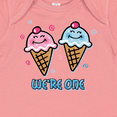 thumbnail image 4 of Inktastic Ice Cream We're One Twin Boy & Girl Boys or Girls Baby Bodysuit, 4 of 5