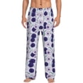 thumbnail image 2 of Goofa Daisies Flowers Printed Soft Pajama Pants for Men, Wide Leg Comfy Casual Lounge Yoga Pants-X-Large, 2 of 9