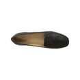 thumbnail image 3 of NATURALIZER Womens Black Cushioned Breathable Arch Support Emiline Slip On Leather Loafers 7 W, 3 of 4