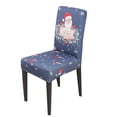 thumbnail image 1 of Sumhomie Christmas Printed Short Dining Chair Slipcover Cover, 1 of 2