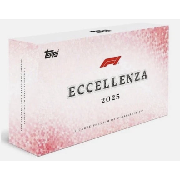 2025 Topps Formula 1 F1 Eccellenza Factory Sealed Hobby Box