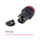 thumbnail image 4 of Luces Indicadoras De 12V 24V 380V 110V 220V, AD16-22D/S 4Pcs Rojo (2Pcs) + Verde + Amarillo AC 380V, 4 of 7