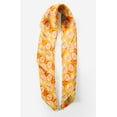 thumbnail image 2 of Bimba Orange Ombre Tie-Dye Pure Silk Printed Scarf Dupatta Head Neck Wrap Bandanas For Women 40 x 40 Inches, 2 of 6