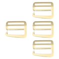 thumbnail image 4 of Hebilla de gancho G (4 unidades), hebilla ajustable con resorte, aleación de zinc, 38 mm, hebilla de cincha resistente Oro claro, 4 of 9